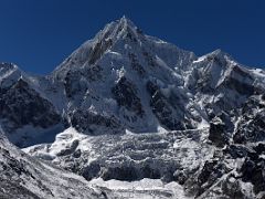 02B Siniolchu And Siniolchu Glacier From Rest Camp On Day 4 Of Kangchenjunga East Face Green Lake Trek Sikkim India