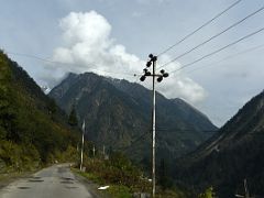 02B The Road North Of Lachen On Our Way To The Trailhead For The Trek To Kangchenjunga East Face North Sikkim India