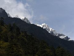 03C Lomo Angdang Mountain From The Trailhead To Tallem On Day 1 Of The Trek To Kangchenjunga East Face North Sikkim India