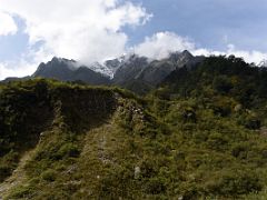 04B Looking Up At Lomo Angdang On Day 1 Of The Trek From The Trailhead To Tallem To Kangchenjunga East Face North Sikkim India