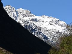 05B Mountain Close Up Ahead From The Trail Between Jakthang Camp And Yabuk On Day 3 Of Kangchenjunga East Face Green Lake Trek Sikkim India