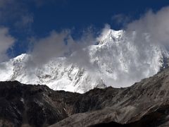 08B Nepal Peak And Kirat Chuli Tent Peak From An Hour Past Green Lake On Day 5 Of The Kangchenjunga East Face Green Lake Trek Sikkim India