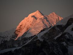 05A Sunrise On The Twins From Green Lake On Day 6 Of The Kangchenjunga East Face Green Lake Trek Sikkim India