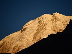 10B Nepal Peak Close Up Just After Sunrise From Green Lake On Day 6 Of The Kangchenjunga East Face Green Lake Trek Sikkim India