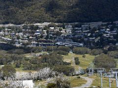 06C Thredbo From The Kosciuszko Express Chairlift Upper Terminal 1930m For Mount Kosciuszko Hike Australia