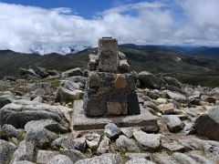 04A The Mount Kosciuszko Summit 2228M Marker On The Mount Kosciuszko Australia Hike