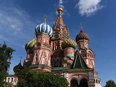 01B Colours, patterns and shapes unique to Russian architecture at St Basil’s Cathedral Moscow Russia