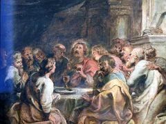 1631 Last Supper - Peter Paul Rubens - Pushkin Museum Moscow Russia