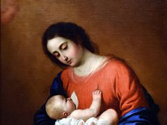 1658 The Madonna and Child (the Virgin of the Milk) - Francisco de Zurbaran - Pushkin Museum Moscow Russia