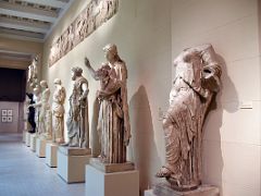 Greek Roman Courtyard Statues - Amazon Mattei, Asclepius, Apollo of the Tiber, Athena Lemnia, Zeus, Ereina with Plutos, Aphrodite - reproductions - Pushkin Museum Moscow Russia