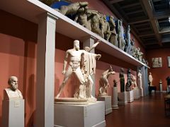 The art of ancient Greece - plaster cast reproductions - Pushkin Museum Moscow Russia