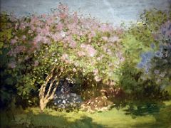 1872-73 Lilac in the sun (Argenteuil) - Claude Monet - Pushkin Museum Moscow Russia