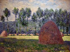 1884-89 Haystack at Giverny - Claude Monet - Pushkin Museum Moscow Russia