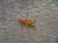 1901 Vetheuil detail - Claude Monet - Pushkin Museum Moscow Russia