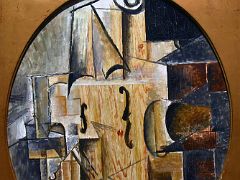 1912 Violin - Pablo Picasso - Pushkin Museum Moscow Russia