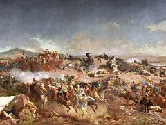 04A 1863-65 Battle of Tetouan - Maria Fortuny - The painting holds an important place in the social memory of many generations of Catalans