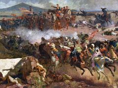 04B 1863-65 Battle of Tetouan - Maria Fortuny - detail - Museu Nacional Art de Catalunya Barcelona Spain