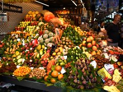 05A Fruit stand at La Boqueria La Rambla Barcelona Spain