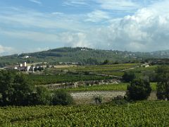 15 We drove the short 11km distance with views of the vine-laden hills from Cavas Codorniu to Felix Massana Rafols Penedes wine tour Near Barcelona Spain