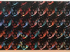 07 One Hundred and Fifty Multicolored Marilyns - Andy Warhol 1979 Marilyn Monroe Guggenheim Bilbao Spain