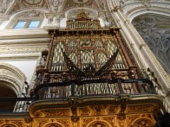 10 The symphonic pipe organ has around 3500 pipes Mezquita Mosque Cathedral Cordoba Spain