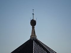 08B Mezquita Mosque Cathedral Cross At The Top From the Bell Tower Cordoba Spain