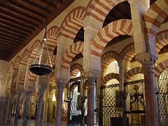 01A In 784 the Emir Abd al-Rahman I demolished the original structure and built the grand mosque of Cordoba Mezquita Mosque Cordoba Spain