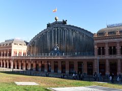 01A The Wrought Iron Atocha Railway Station Was Opened In 1902 Madrid Spain