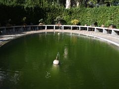 14B Bonsai Trees Surround A Small Fountain Botanical Garden Real Jardin Botanico Madrid Spain