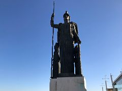 03A The Circulo de Bellas Artes Rooftop Bar Has A Bronze Sculpture of Minerva by Juan Luis Vassallo Madrid Spain