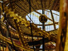 02D Armillary Sphere Scientific Instrument Close Up In The Library At El Escorial Near Madrid Spain