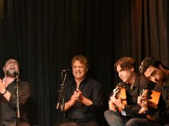 02B Flamenco Singers And Guitar Players Close Up At Casa Patas Madrid Spain