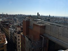 06A View To South From Gran Via Rooftop Madrid Spain