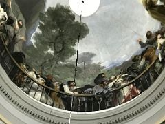 03C Ceiling Fresco by Goya Close Up Antonio de la Florida Chapel Goya Pantheon Madrid Spain