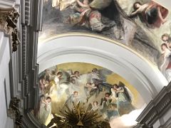 04 Frescoes by Goya Above The Altar Antonio de la Florida Chapel Goya Pantheon Madrid Spain