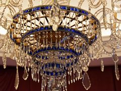 16B Arrieta Room Royal Box Chandelier Close Up Teatro Real Opera House Madrid Spain