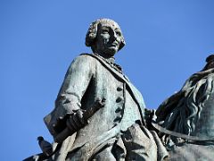 02C Statue of Charles III Close Up Puerta del Sol Madrid Spain