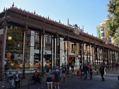 06A Mercado de San Miguel is a covered market built in 1916 Near Plaza Mayor Madrid Spain