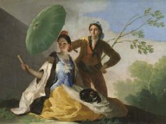 02 The Parasol - Goya 1777 From Prado Website Madrid Spain