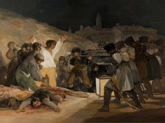 03A The 3rd of May 1808 in Madrid or The Executions - Goya 1814 Top 10 Paintings From Prado Website Madrid Spain