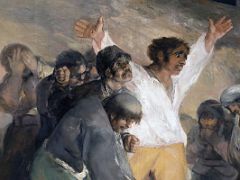 03B The 3rd of May 1808 in Madrid or The Executions - Goya 1814 Close Up Top 10 Paintings From Prado Website Madrid Spain