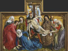 05 The Descent from the Cross - Rogier van der Weyden Before 1443 Top 10 Paintings From Prado Website Madrid Spain