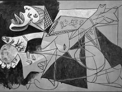 02E Mother with Dead Child, Postscript of Guernica - Pablo Picasso 1937 Museo Reina Sofia Art Museum Madrid Spain