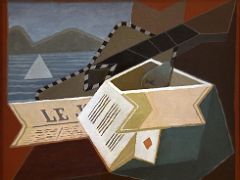 11 Guitar in Front of the Sea - Juan Gris 1925 Museo Reina Sofia Art Museum Madrid Spain