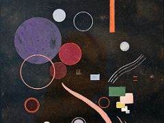 12A Acentric - Vassily Kandinsky 1924 Museo Reina Sofia Art Museum Madrid Spain