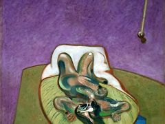 28A Lying Figure - Francis Bacon 1966 Museo Reina Sofia Art Museum Madrid Spain