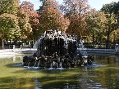 06 Rock Fountain El Retiro Park Madrid Spain