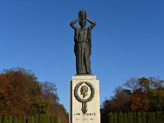 08B Jacinto Benavente Won Nobel Literature for continuing the illustrious traditions of the Spanish drama Plaza del Parterre El Retiro Park Madrid Spain