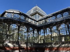 12B Crystal Glass Palace is a cast-iron building constructed in 1887 by architect Ricardo Velazquez Bosco El Retiro Park Madrid Spain