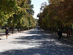 14 A Wide Long Paseo El Retiro Park Madrid Spain